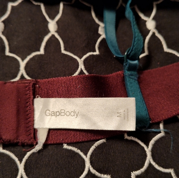 🤩EUC Gap Body Floral Lace Unlined Adjustable Back Bra, Hunter Green, Medium - Picture 6 of 6